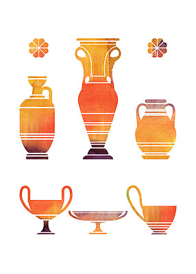 포토 JPG 해외이미지 그릇 디자인 실루엣 오렌지 추상 미술 사람없음 장식 컵 빨간색 노란색 꽃병 도자기 그림 함선 점토 모음 우표 고립 해외202310 해외포토 식기 꽃 컬러 무늬 배_교통 과일 문화예술 촬영기법 한글 파일형식