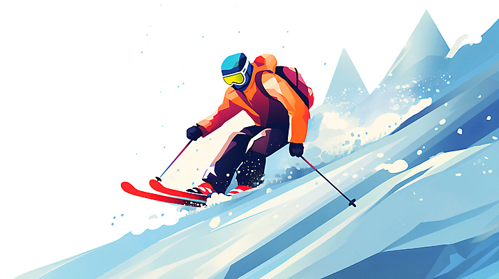 JPG 전신 남자 하늘색 겨울 일러스트 배낭 스키 겨울스포츠 고글 숙이기 한명 성인 레포츠 운동 설원 눈 헬멧 스키복 폴 내리막 성인남자한명만 스키타기 내려오기 국내일러스트 AI일러스트 AI콘텐츠 자연요소 1 옷 계절 스포츠 포즈 가방 모션 레저 날씨 눈_날씨 건강 사람 파란색 보호장비 스키용품 남자한명만 성인남자만 파일형식