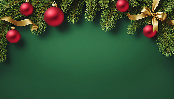 JPG 편집이미지 리본 크리스마스 사람없음 초록색 디지털합성 솔잎 오너먼트 카피스페이스 편집실사 AI포토 AI콘텐츠 기념일 컬러 잎 크리스마스장식 공백 CG 파일형식