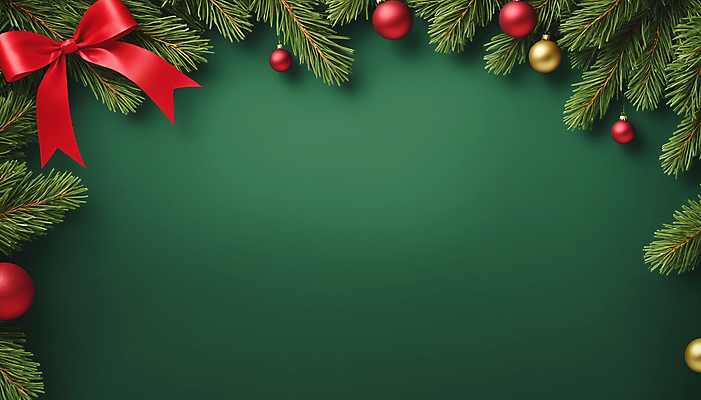 JPG 편집이미지 리본 크리스마스 사람없음 초록색 디지털합성 솔잎 오너먼트 카피스페이스 편집실사 AI포토 AI콘텐츠 기념일 컬러 잎 크리스마스장식 공백 CG 파일형식