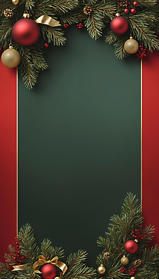 JPG 편집이미지 열매 리본 크리스마스 프레임 사람없음 초록색 사각형 디지털합성 솔방울 솔잎 오너먼트 카피스페이스 편집실사 AI포토 AI콘텐츠 도형 식물 기념일 컬러 잎 크리스마스장식 공백 CG 파일형식