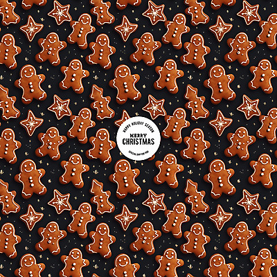 PSD 편집이미지 별 백그라운드 크리스마스 패턴 사람없음 갈색 진저맨 진저쿠키 이미지편집 자연요소 기념일 컬러 무늬 쿠키 파일형식