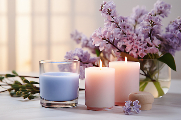 JPG 편집이미지 꽃 촛불 탁자 사람없음 꽃병 오브젝트 향기 아로마 향초 편집실사 AI포토 AI콘텐츠 식물 가구 초 CG 냄새 파일형식