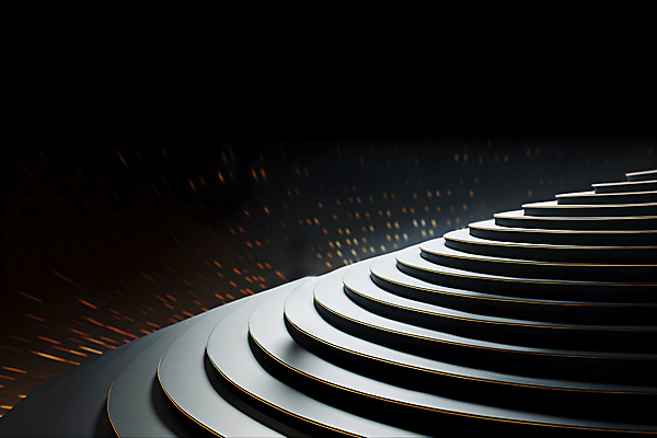 JPG 편집이미지 백그라운드 성공 사람없음 빛 계단 어둠 공간 디지털합성 편집실사 AI포토 AI콘텐츠 컨셉 CG 파일형식