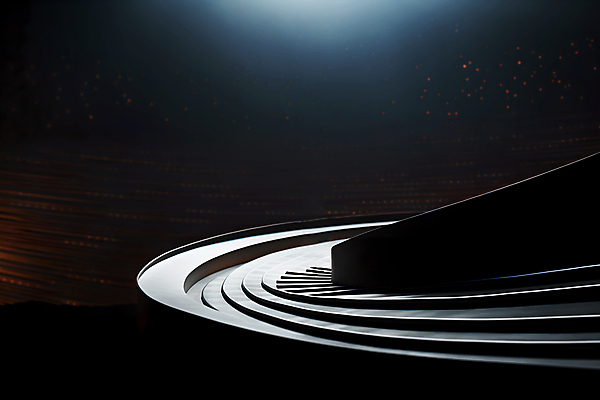 JPG 편집이미지 백그라운드 성공 사람없음 빛 계단 어둠 공간 디지털합성 편집실사 AI포토 AI콘텐츠 컨셉 CG 파일형식