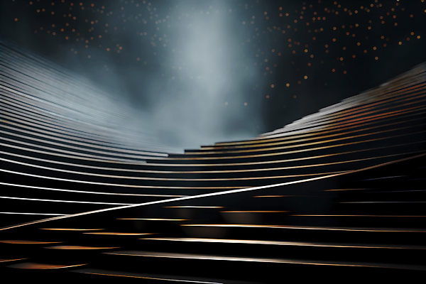 JPG 편집이미지 백그라운드 성공 사람없음 빛 계단 어둠 공간 디지털합성 편집실사 AI포토 AI콘텐츠 컨셉 CG 파일형식