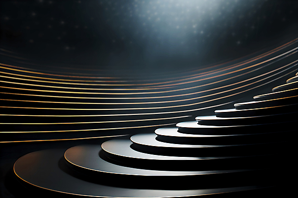 JPG 편집이미지 백그라운드 성공 사람없음 빛 계단 어둠 공간 디지털합성 편집실사 AI포토 AI콘텐츠 컨셉 CG 파일형식