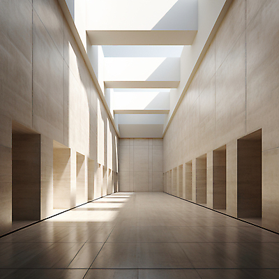 JPG 편집이미지 건축물 백그라운드 사람없음 인테리어 햇빛 공간 흰색 디지털합성 모던 콘크리트 비어있는 편집실사 AI포토 AI콘텐츠 디자인 건축 컬러 태양 CG 파일형식