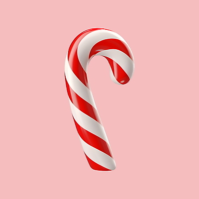 PSD 아이콘 크리스마스 겨울 사람없음 빨간색 3D아이콘 3D 디지털합성 지팡이사탕 계절 기념일 컬러 사탕 파일형식