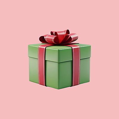 PSD 아이콘 크리스마스 겨울 크리스마스선물 사람없음 초록색 선물상자 3D아이콘 3D 디지털합성 계절 기념일 컬러 선물 상자 파일형식