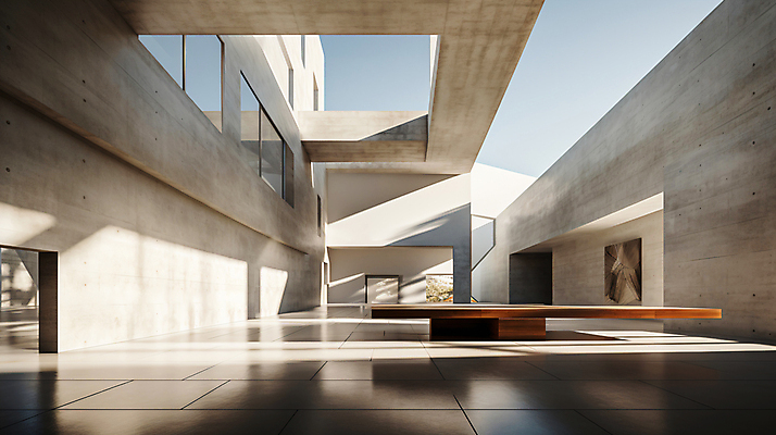 JPG 편집이미지 건축 액자 백그라운드 사람없음 인테리어 햇빛 공간 미술관 전시회 디지털합성 모던 박물관 비어있는 편집실사 AI포토 AI콘텐츠 디자인 태양 전시 CG 파일형식