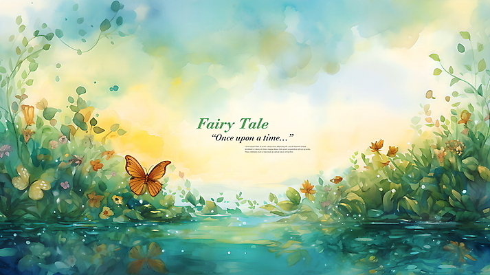 PSD 나무 편집이미지 꽃 호수 나비 상상 자연 동화 수채화 사람없음 초록색 판타지 풀 디지털합성 번짐 몽환 편집소스 이미지편집 식물 컬러 곤충 컨셉 생태계 파일형식 효과