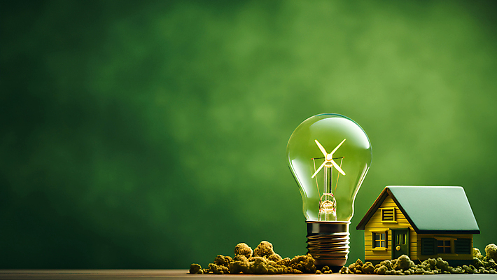 JPG 편집이미지 전구 주택 잔디 사람없음 초록색 그린에너지 오브젝트 에코 친환경 풍력발전소 카피스페이스 편집실사 AI컴퓨터그래픽 AI콘텐츠 식물 컬러 건물 환경 공백 발전소 에너지 풍력에너지 CG 파일형식