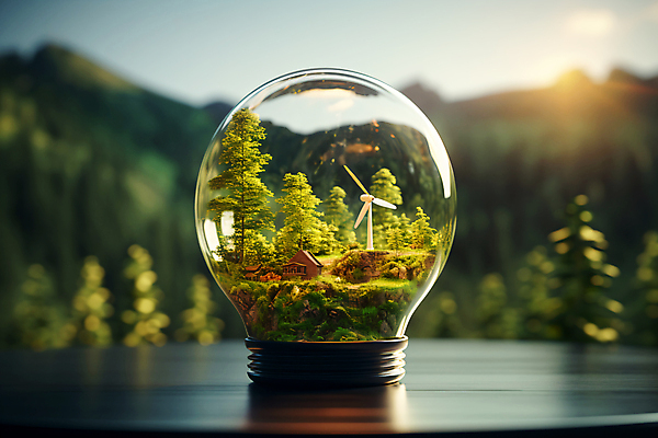 JPG 나무 편집이미지 백그라운드 주택 잔디 사람없음 그린에너지 에코 친환경 풍력발전소 풍력기 스노글로브 집모양 편집실사 AI컴퓨터그래픽 AI콘텐츠 모양 식물 건물 장식 환경 발전소 에너지 풍력에너지 CG 파일형식