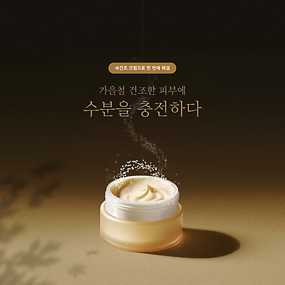 템플릿 건조 사람없음 갈색 화장품 가을 피부관리 스킨케어 수분크림 수분케어 이미지템플릿 AI파일 계절 컬러 관리 뷰티 파일형식 벡터