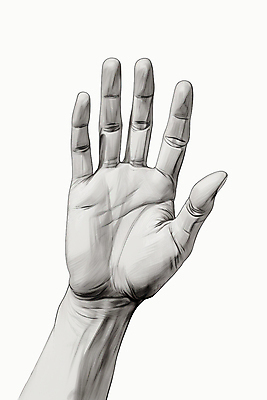 PSD 손 일러스트 손바닥 신체부위 손들기 검은색 회색 스케치 국내일러스트 컬러 모션 미술 사람 파일형식