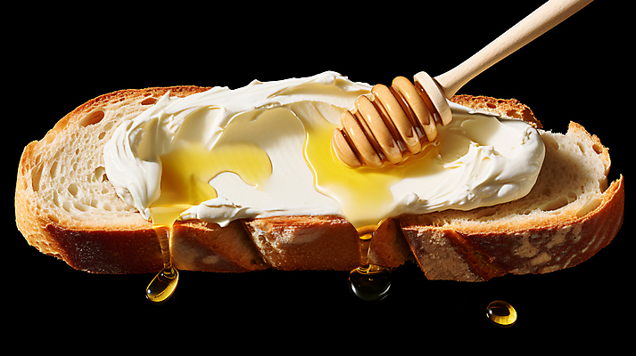 JPG 편집이미지 음식 디저트 사람없음 흐름 달콤 바게트 디지털합성 바르기 꿀 크림치즈 터키음식 허니디퍼 스프레드 카이막 편집실사 AI포토 AI콘텐츠 빵 컨셉 모션 치즈 유제품 도구 맛 CG 동양음식 파일형식 튀르키예