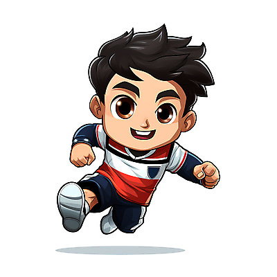 전신 PSD 남자 어린이 일러스트 축구선수 한명 소년 달리기 축구 축구복 축구캐릭터 소년한명만 국내일러스트 1 모션 운동선수 사람 운동복 구기 스포츠캐릭터 남자한명만 소년만 파일형식
