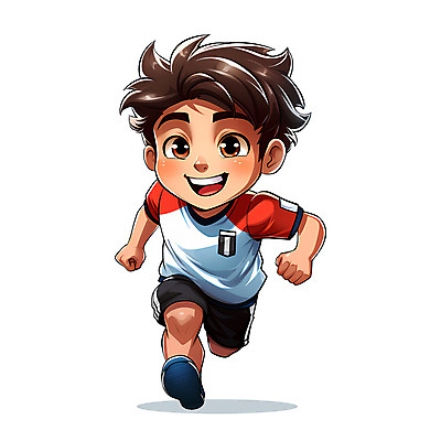 전신 PSD 남자 어린이 일러스트 축구선수 한명 소년 달리기 축구 축구복 축구캐릭터 소년한명만 국내일러스트 1 모션 운동선수 사람 운동복 구기 스포츠캐릭터 남자한명만 소년만 파일형식