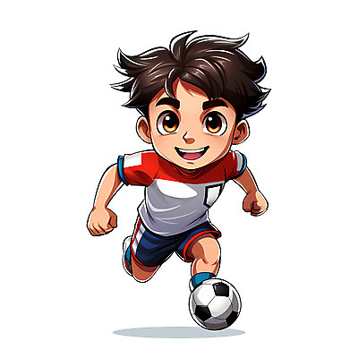 전신 PSD 남자 어린이 일러스트 축구공 축구선수 한명 소년 달리기 축구 축구복 축구캐릭터 소년한명만 국내일러스트 1 공 축구용품 모션 운동선수 사람 운동복 구기 스포츠캐릭터 남자한명만 소년만 파일형식