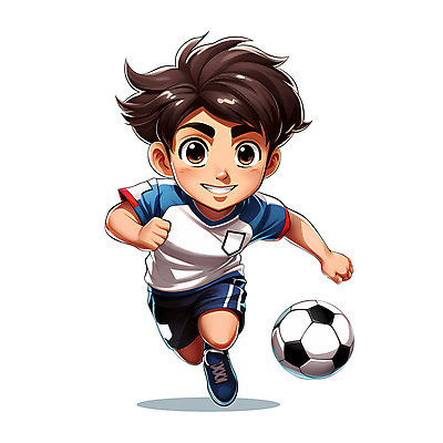 전신 PSD 남자 어린이 일러스트 축구공 축구선수 한명 소년 달리기 축구 축구복 축구캐릭터 소년한명만 국내일러스트 1 공 축구용품 모션 운동선수 사람 운동복 구기 스포츠캐릭터 남자한명만 소년만 파일형식