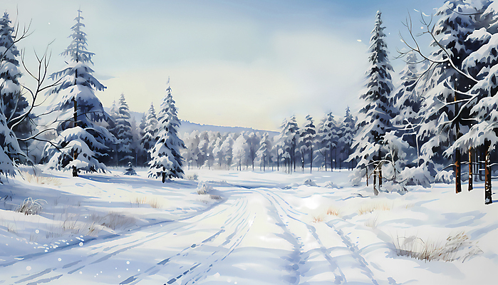 JPG 나무 편집이미지 설경 자국 자연 하늘 풍경 사람없음 흰색 시골 눈길 눈덮임 편집실사 식물 길 컬러 컨셉 겨울 눈_날씨 CG 생태계 파일형식