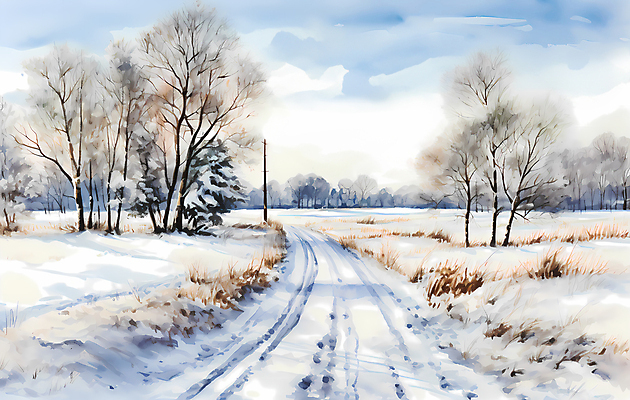 JPG 나무 편집이미지 설경 자연 하늘 풍경 사람없음 흰색 시골 눈길 눈덮임 편집실사 식물 길 컬러 컨셉 겨울 눈_날씨 CG 생태계 파일형식