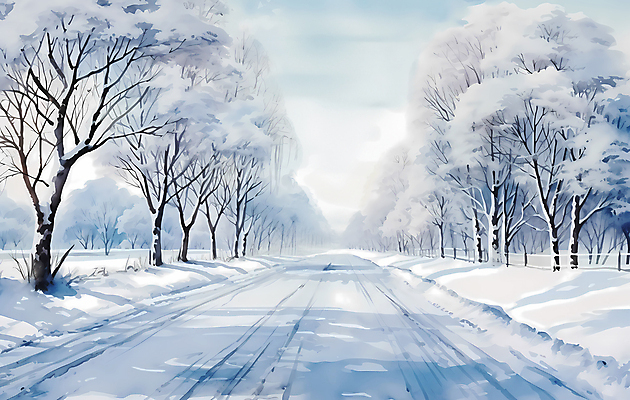 JPG 나무 편집이미지 설경 자연 하늘 풍경 사람없음 흰색 시골 눈길 눈덮임 편집실사 식물 길 컬러 컨셉 겨울 눈_날씨 CG 생태계 파일형식