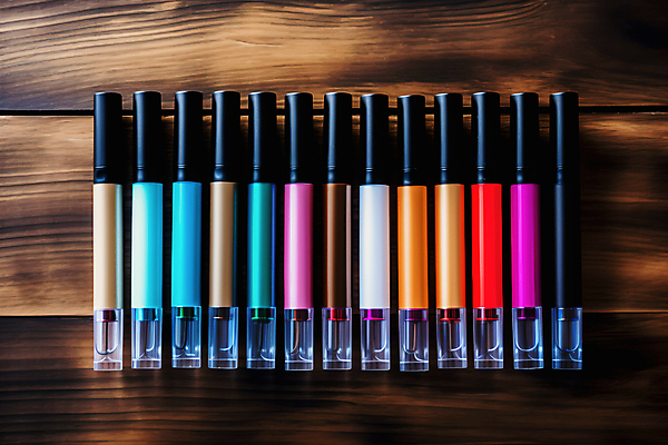 JPG 편집이미지 흡연 사람없음 컬러풀 전자담배 편집실사 AI포토 AI콘텐츠 컬러 담배 CG 파일형식