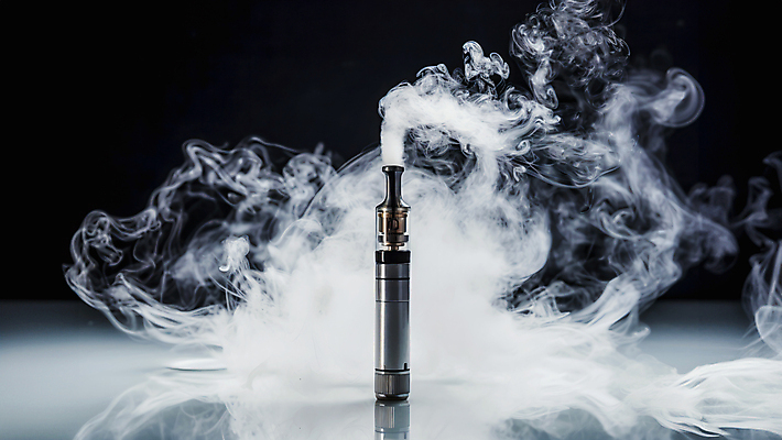 JPG 편집이미지 흡연 사람없음 검은색 흰색 연기 담배연기 전자담배 편집실사 AI컴퓨터그래픽 AI콘텐츠 컬러 담배 CG 파일형식