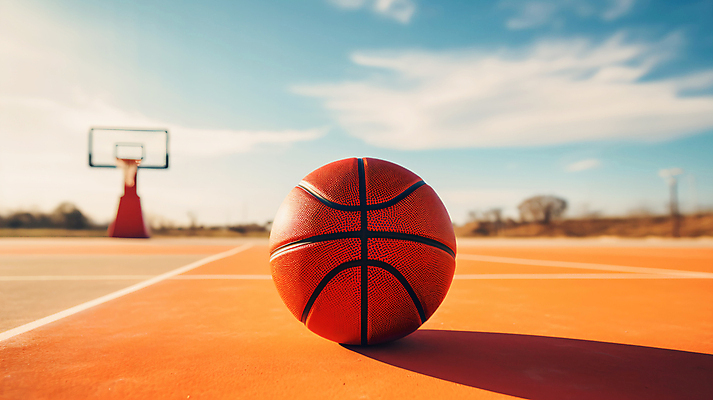 JPG 구름 편집이미지 백그라운드 하늘 농구공 사람없음 노을 농구대 농구장 편집실사 AI포토 AI콘텐츠 자연요소 공 스포츠시설 농구 골대 CG 파일형식