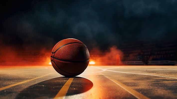 JPG 편집이미지 백그라운드 농구공 사람없음 농구장 편집실사 AI포토 AI콘텐츠 공 스포츠시설 농구 CG 파일형식