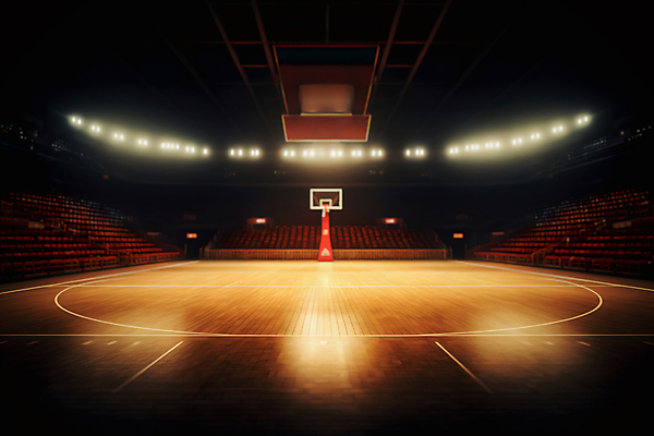 JPG 편집이미지 백그라운드 조명 농구 사람없음 농구대 농구장 편집실사 AI포토 AI콘텐츠 스포츠시설 구기 골대 CG 파일형식