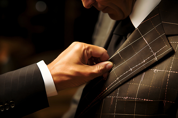 JPG 편집이미지 손 남자 한명 정장 상반신 성인 신체부위 잡기 재단 재단사 성인남자한명만 편집실사 AI인물포토 AI콘텐츠 직업 1 옷 모션 사람 CG 남자한명만 성인남자만 파일형식 AI포토