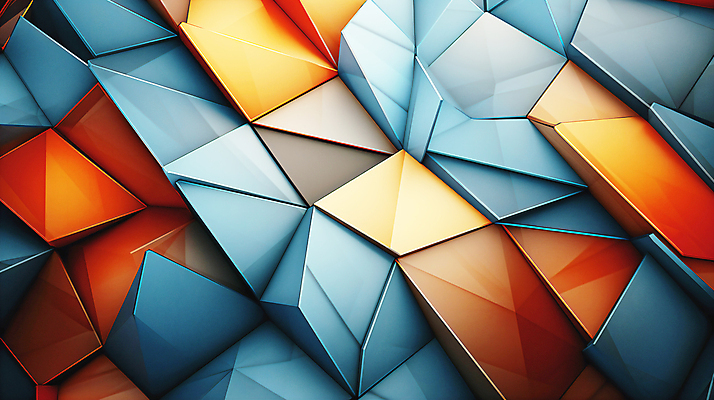 JPG 도형 편집이미지 백그라운드 패턴 추상 사람없음 컬러풀 디지털합성 지오메트릭 이미지편집 편집실사 AI컴퓨터그래픽 AI콘텐츠 컬러 무늬 CG 파일형식