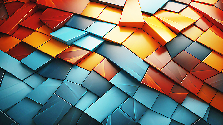 JPG 도형 편집이미지 백그라운드 패턴 추상 사람없음 컬러풀 디지털합성 지오메트릭 이미지편집 편집실사 AI컴퓨터그래픽 AI콘텐츠 컬러 무늬 CG 파일형식