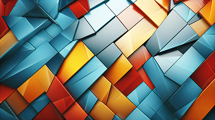 JPG 도형 편집이미지 백그라운드 패턴 추상 사람없음 컬러풀 디지털합성 지오메트릭 이미지편집 편집실사 AI컴퓨터그래픽 AI콘텐츠 컬러 무늬 CG 파일형식