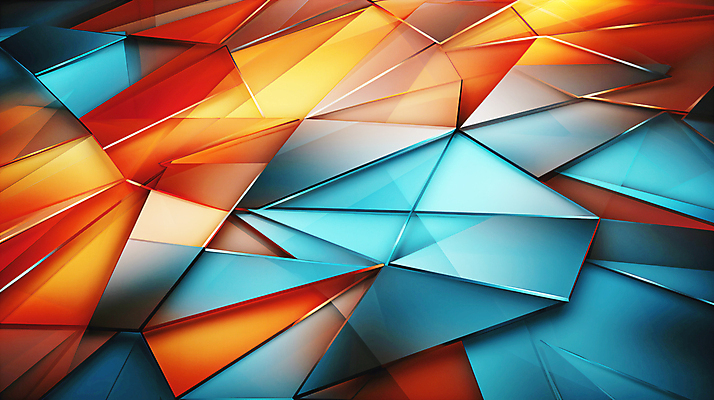 JPG 도형 편집이미지 백그라운드 패턴 추상 사람없음 컬러풀 디지털합성 지오메트릭 이미지편집 편집실사 AI컴퓨터그래픽 AI콘텐츠 컬러 무늬 CG 파일형식