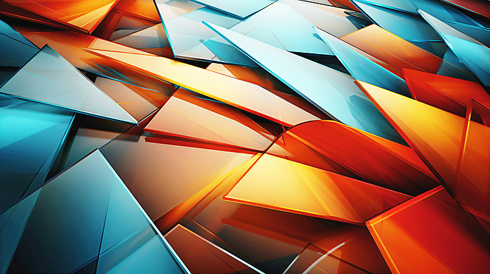 JPG 도형 편집이미지 백그라운드 패턴 추상 사람없음 컬러풀 디지털합성 지오메트릭 이미지편집 편집실사 AI컴퓨터그래픽 AI콘텐츠 컬러 무늬 CG 파일형식