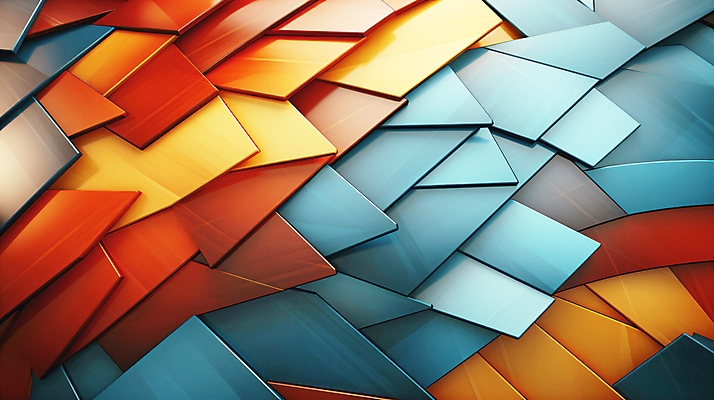 JPG 도형 편집이미지 백그라운드 패턴 추상 사람없음 컬러풀 디지털합성 지오메트릭 이미지편집 편집실사 AI컴퓨터그래픽 AI콘텐츠 컬러 무늬 CG 파일형식