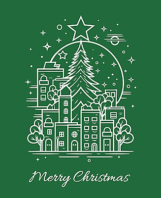 나무 손글씨 영어 별 크리스마스 일러스트 사람없음 건물 초록색 반짝임 크리스마스트리 도시 라인아트 필기체 국내일러스트 AI파일 자연요소 식물 문자 건축물 기념일 선 컬러 모션 파일형식 벡터