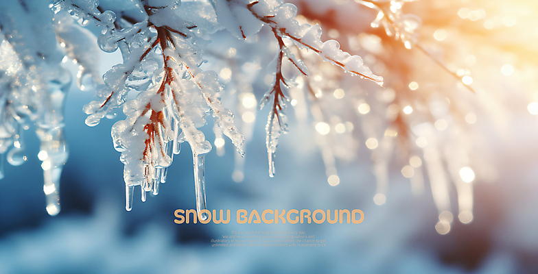 PSD 편집이미지 백그라운드 겨울 사람없음 파란색 햇빛 나뭇가지 눈 고드름 이미지편집 자연요소 나무 계절 컬러 날씨 태양 얼음 파일형식