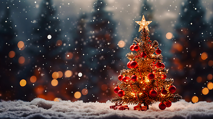 자연요소 계절 기념일 백그라운드 크리스마스장식 크리스마스 모션 눈_날씨 빛 CG 보케 파일형식 AI콘텐츠 눈내림 오너먼트 크리스마스트리 별 JPG 편집이미지 빛망울 보케백그라운드 사람없음 반짝임 겨울 편집실사 AI포토