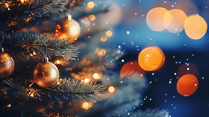 JPG 편집이미지 크리스마스 겨울 사람없음 반짝임 크리스마스트리 보케 빛망울 오너먼트 보케백그라운드 편집실사 AI포토 AI콘텐츠 계절 기념일 백그라운드 크리스마스장식 모션 빛 CG 파일형식