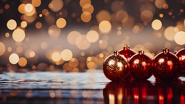 JPG 편집이미지 크리스마스 겨울 사람없음 반짝임 반사 보케 빛망울 오너먼트 보케백그라운드 편집실사 AI포토 AI콘텐츠 계절 기념일 백그라운드 크리스마스장식 모션 빛 CG 파일형식