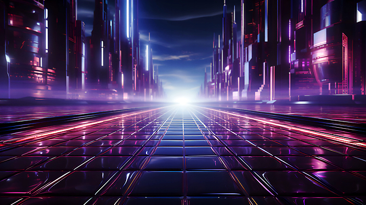 JPG 편집이미지 디자인 선 미래 사람없음 빛 공간 복도 사이버 디지털합성 하이테크 네온 이미지편집 편집실사 AI컴퓨터그래픽 AI콘텐츠 컨셉 기술 CG 파일형식