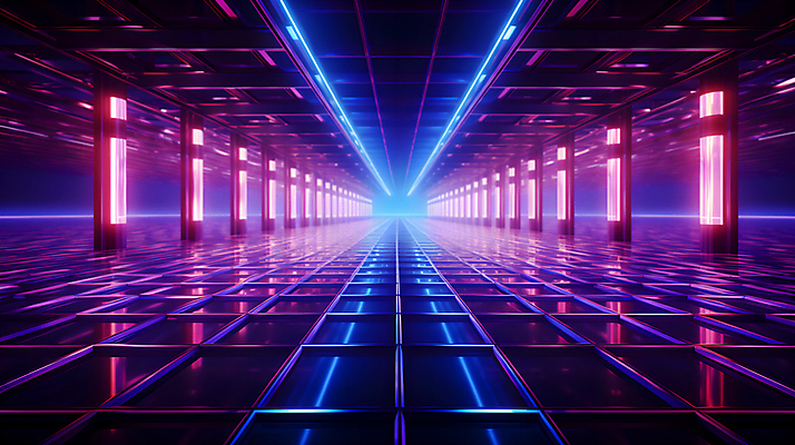 JPG 편집이미지 디자인 선 미래 사람없음 빛 공간 복도 사이버 디지털합성 하이테크 네온 이미지편집 편집실사 AI컴퓨터그래픽 AI콘텐츠 컨셉 기술 CG 파일형식