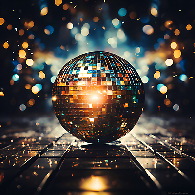 JPG 편집이미지 조명 사람없음 반짝임 파티 원형 디지털합성 디스코 보케 미러볼 빛망울 편집실사 AI포토 AI콘텐츠 도형 음악 모션 이벤트 장식 빛 춤 CG 파일형식