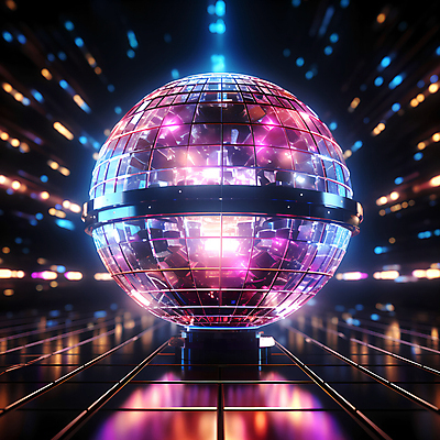 JPG 편집이미지 조명 사람없음 반짝임 파티 원형 디지털합성 디스코 미러볼 편집실사 AI포토 AI콘텐츠 도형 음악 모션 이벤트 장식 춤 CG 파일형식
