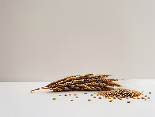 JPG 편집이미지 사람없음 농작물 가을 밀 디지털합성 이삭 카피스페이스 편집소스 편집실사 AI포토 AI콘텐츠 계절 농업 곡류 공백 CG 파일형식